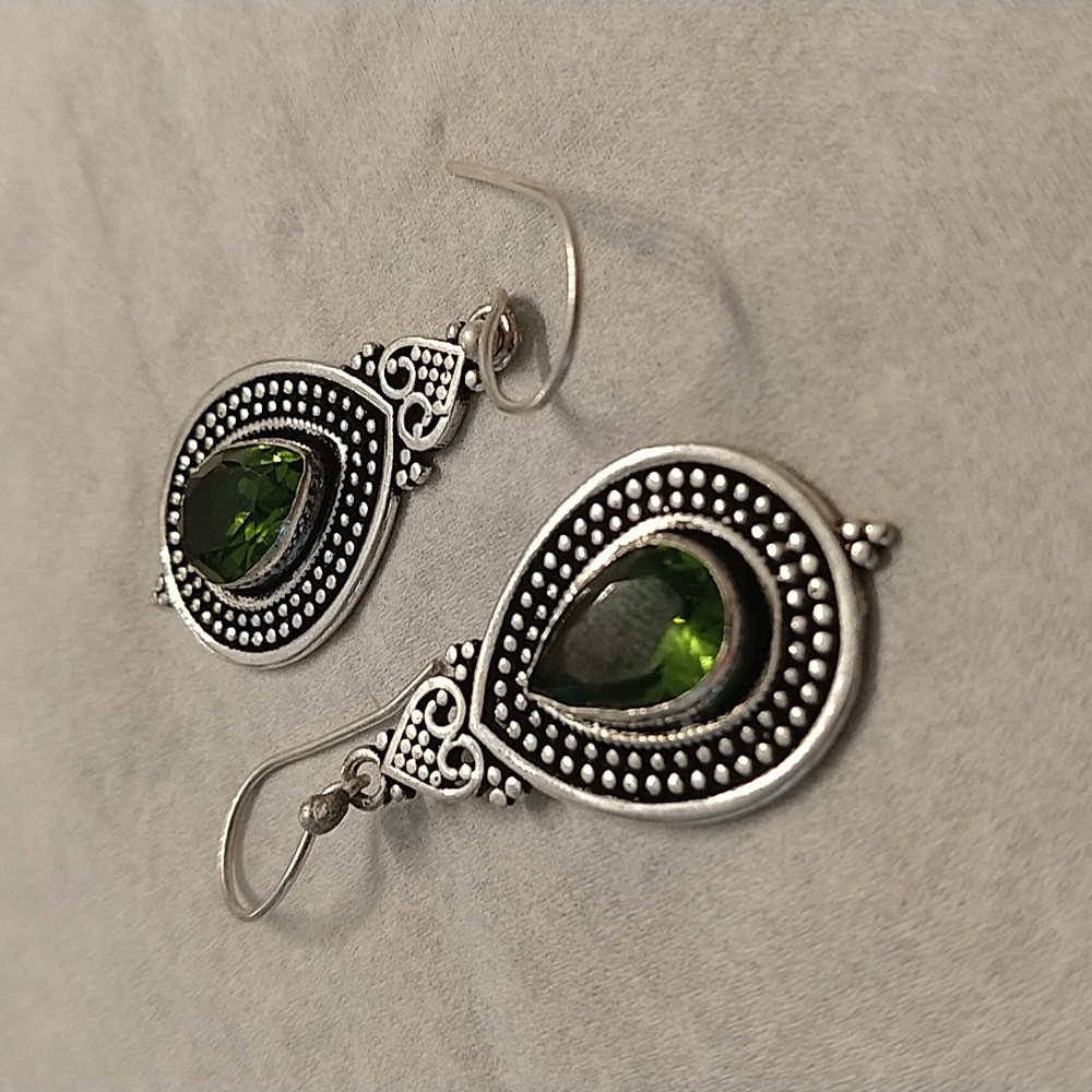 Topaz earrings